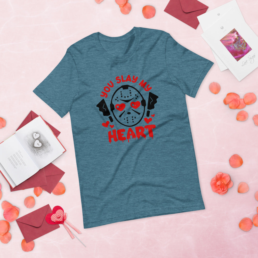 You Slay My Heart- Jason Short-Sleeve Unisex T-Shirt